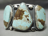 One Of Best Verdy Jake Vintage Native American Navajo Turquoise Sterling Silver Bracelet-Nativo Arts