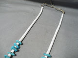 Opulent Vintage Native American Navajo Royston Turquoise Necklace & Jacla-Nativo Arts