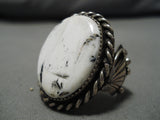 Amazing Vintage Native American Sterling Silver John Begay Ring-Nativo Arts