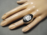 Important Vintage Navajo Highway 66 Sterling Silver Native American Ring-Nativo Arts