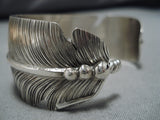 Exquisite Vintage Native American Navajo Royston Turquoise Sterling Silver Bracelet Old-Nativo Arts