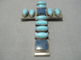 Important Native American Navajo Calvin Martinez Sterling Silver Pendant-Nativo Arts