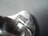 Whimsical Navajo Shell Sterling Silver Frog Ring Native American-Nativo Arts