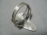 Incredible Vintage Native American Navajo John Begay Sterling Silver Arrowhead Ring-Nativo Arts