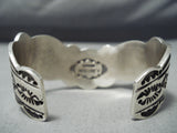 Stunning Native American Navajo Royston Turquoise Sterling Silver Bracelet-Nativo Arts