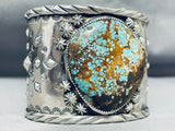 Jake Francosa San Felipe 8 Turquoise Sterling Silver Bracelet-Nativo Arts