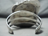 One Of The Best Ever Vintage Native American Navajo Royston Turquoise Sterling Silver Bracelet-Nativo Arts