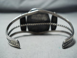 Astounding Vintage Native American Navajo Royston Turquoise Sterling Silver Bracelet Old-Nativo Arts