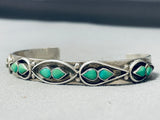 Gorgeous Vintage Native American Navajo Royston Turquoise Sterling Silver Bracelet-Nativo Arts