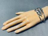 Native American Prancing Horses Vintage Southwest Sterling Silver Bracelet-Nativo Arts