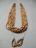 Native American Important Coriz Santo Domingo Sterling Silver Coral Heishi Necklace-Nativo Arts