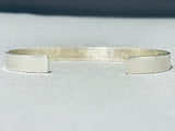 Fascinating Vintage Native American Navajo Sterling Silver 14k Gold Geometric Bracelet-Nativo Arts