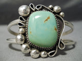 Exquisite Vintage Native American Navajo Royston Turquoise Sterling Silver Bracelet-Nativo Arts