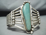 Nez Vintage Native American Navajo Royston Turquoise Sterling Silver Bracelet-Nativo Arts