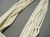 Monumental Vintage Santo Domingo Shell Necklace Native American Old-Nativo Arts