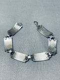 Phenomenal Nez Family Vintage Native American Navajo 14k Gold Sterling Silver Bracelet-Nativo Arts