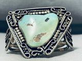 Museum Quality Vintage Native American Navajo Royston Turquoise Sterling Silver Bracelet-Nativo Arts