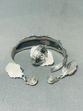 One Of The Best Native American Navajo Chunky Coral Sterling Silver Bracelet Necklace Set-Nativo Arts
