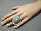 Fabulous San Felipe Royston Turquoise Sterling Silver Ring Native American-Nativo Arts
