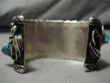 Heavy And Thick!! Vintage Native American Navajo 90 Gram Sterling Silver Bracelet Cuff-Nativo Arts