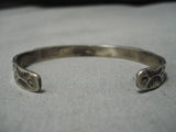 Amazing Vintage Navajo Turquoise Heishi Sterling Silver Native American Bracelet-Nativo Arts