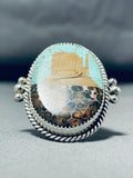 One Of The Top Inlayers Native American Navajo Hogan Sterling Silver Turquoise Ring-Nativo Arts