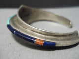 Native American Important Ben Nighthorsecampbell Turquoise Sterling Silver Vintage Bracelet-Nativo Arts