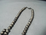 Women's Vintage Native American Navajo Blue Turquoise Sterling Silver Squash Blossom Necklace-Nativo Arts