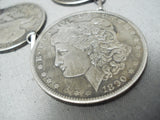 Noteworthy Navajo Old Coins Sterling Silver Necklace Native American-Nativo Arts