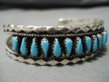 Rare Vintage Hopi Native American Sterling Silver Native American Bracelet-Nativo Arts