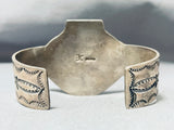 Sterling Pottery Vintage Native American Navajo Turquoise Sterling Silver Bracelet-Nativo Arts