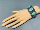 Marvelous Vintage Native American Navajo Royston Turquoise Sterling Silver Bracelet-Nativo Arts