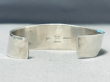 One Of Most Incredible Ever Vintage Native American Navajo Turquoise Sterling Silver Bracelet-Nativo Arts