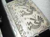 Best Robbie Becenti Vintage Native American Navajo Kokopelli Sterling Silver Concho Belt-Nativo Arts