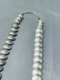 Stunning Vintage Native American Navajo Sterling Silver Necklace-Nativo Arts