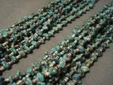 343 Gram Very Old Green Turquoise Necklace Old-Nativo Arts