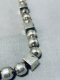 One Of The Most Unique Ever Vintage Southwest Sterling Silver Necklace-Nativo Arts