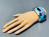 Important Veteran Native American Navajo Codetalkers Turquoise Sterling Silver Bracelet-Nativo Arts
