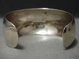 Advanced Silver Work Vintage Native American Navajo Sterling Bracelet Cuff Old-Nativo Arts