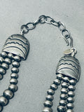 Rose Martin Important Vintage Native American Navajo Sterling Silver Necklace-Nativo Arts
