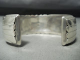 Native American Intricate Royston Turquoise Sterling Silver Bracelet-Nativo Arts