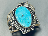 Herb Begay Vintage Native American Navajo Silver Qworks Galore Sterling Bracelet-Nativo Arts