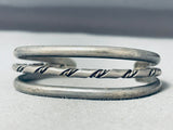 Special Vintage Native American Navajo Sterling Silver Bracelet-Nativo Arts