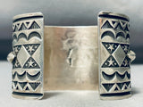 Important Best Al Jake (d) Vintage Native American Navajo Turquoise Sterling Silver Bracelet-Nativo Arts