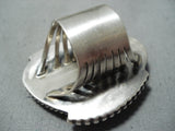 Excellent Navajo Jasper Sterling Silver Ring Native American-Nativo Arts