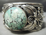 Native American Important Vintage Francisco Gomez Spiderweb Turquoise Sterling Silver Bracelet-Nativo Arts