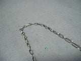 Fantastic Vintage Hopi Sterling Islver Necklace Native American Old-Nativo Arts