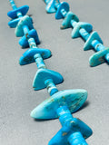 Native American Authentic Vintage Santo Domingo Turquoise Heishi Necklace Old-Nativo Arts