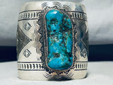 The Best Vintage Native American Navajo Virg Reeder Turquoise Sterling Silver Bracelet-Nativo Arts