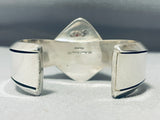 Richy Song Vintage Native American Navajo Charoite Sterling Silver Bracelet Cuff-Nativo Arts